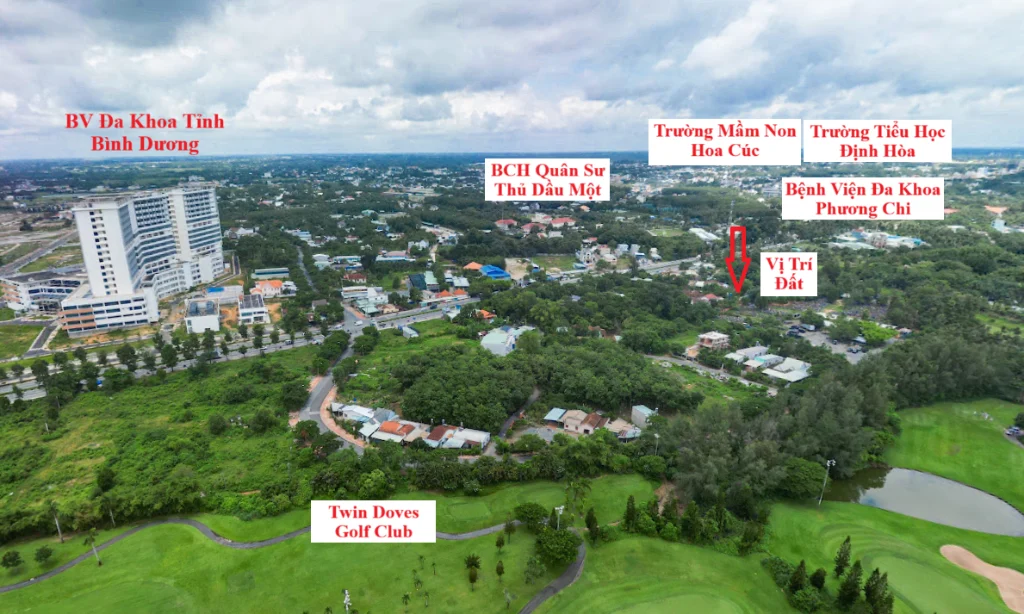 Bán đất Thủ Dầu Một, gần BV Đa Khoa Bình Dương, trường học, 218m², MT 25m, giá chỉ 2,6 tỷ